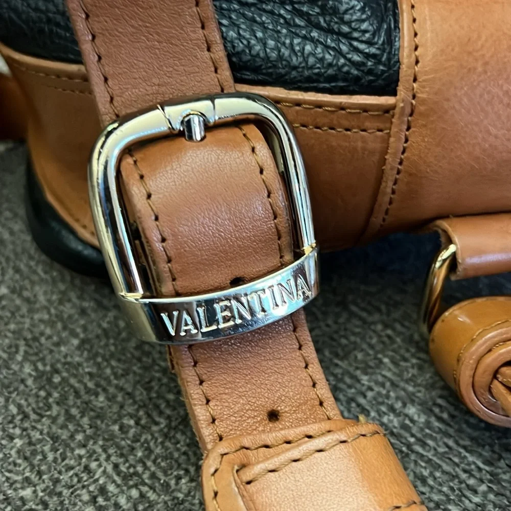 Valentina Sling Backpack Italian Leather Convertible Bucket Bag Purse